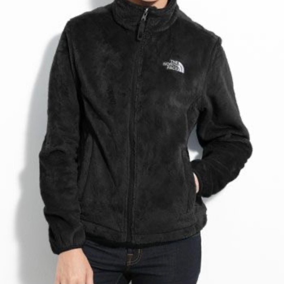 The North Face Jackets & Blazers - The North Face Black Fuzzy Fleece Jacket Medium